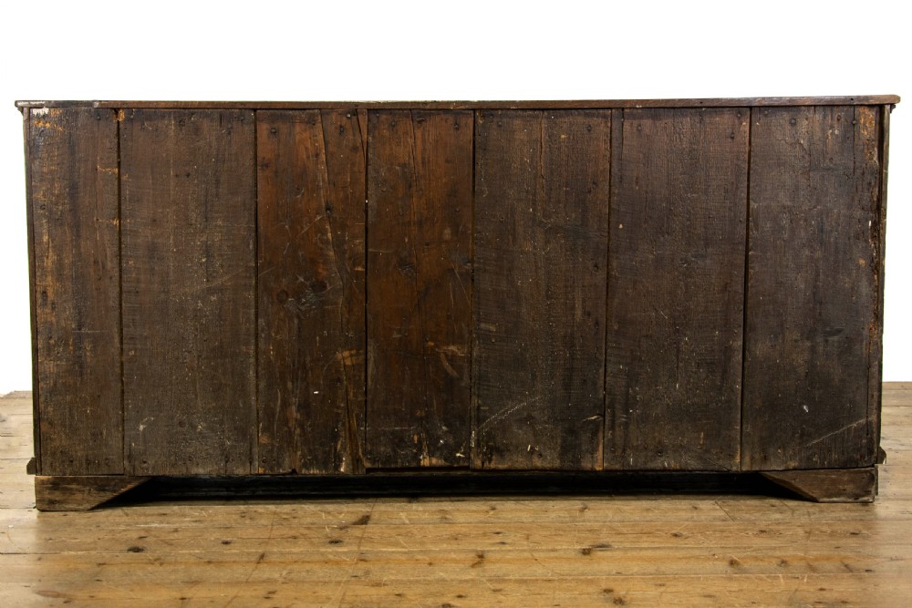 Antique 18th Century Oak Dresser Base View X