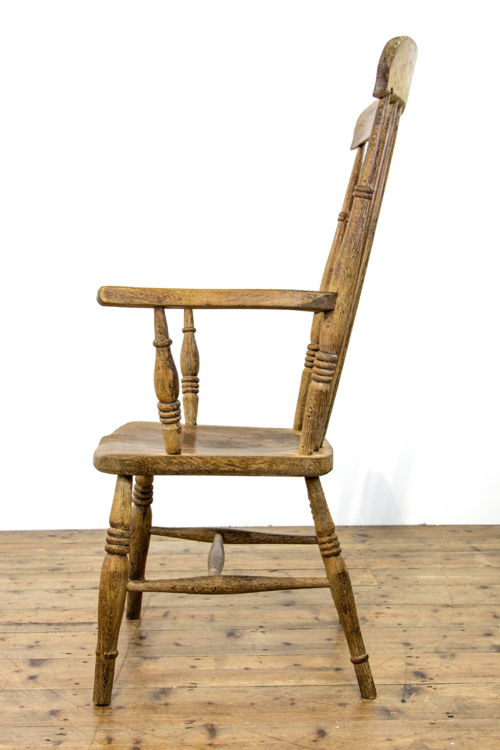 Antique Elm Windsor Armchair View VII