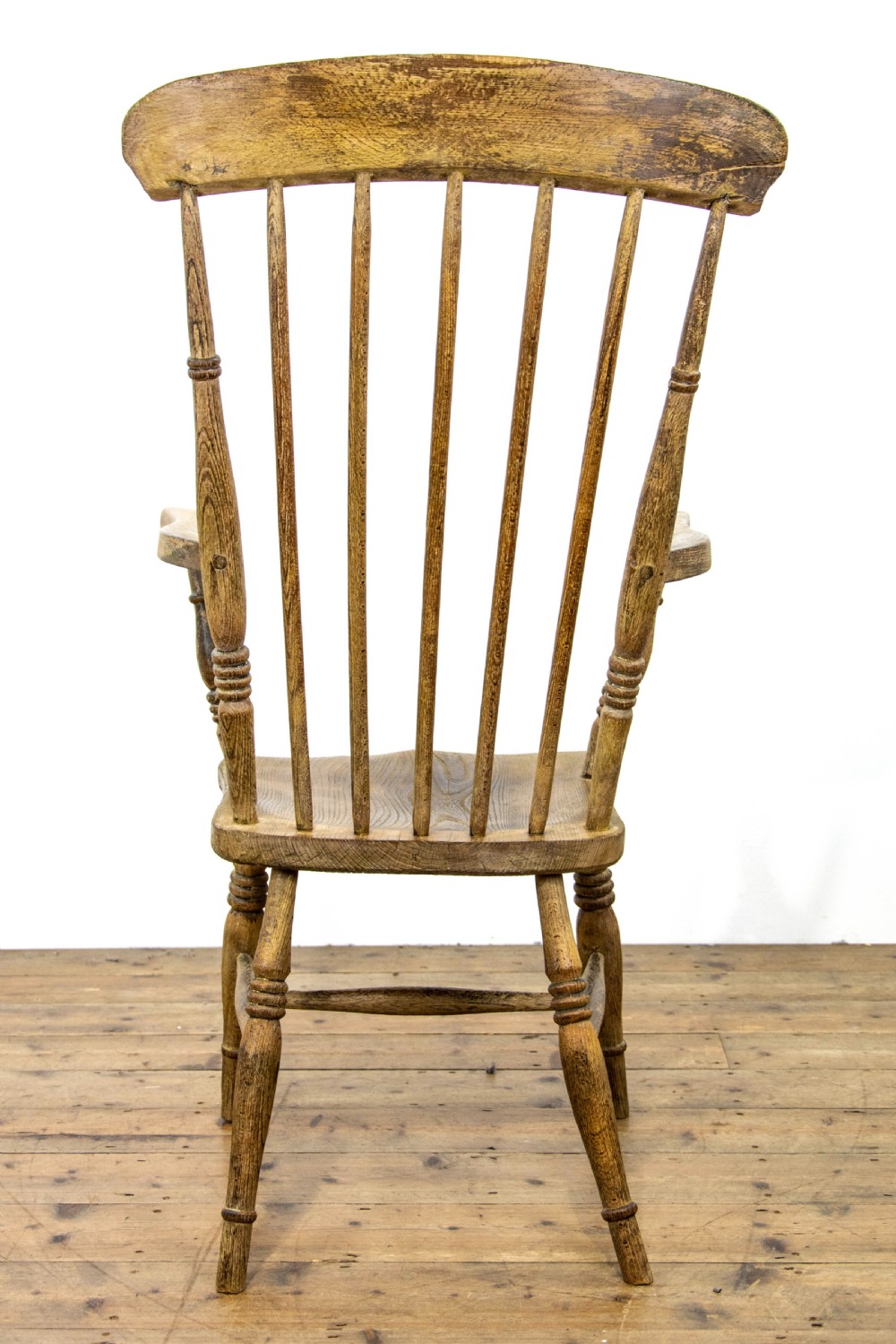 Antique Elm Windsor Armchair View VIII
