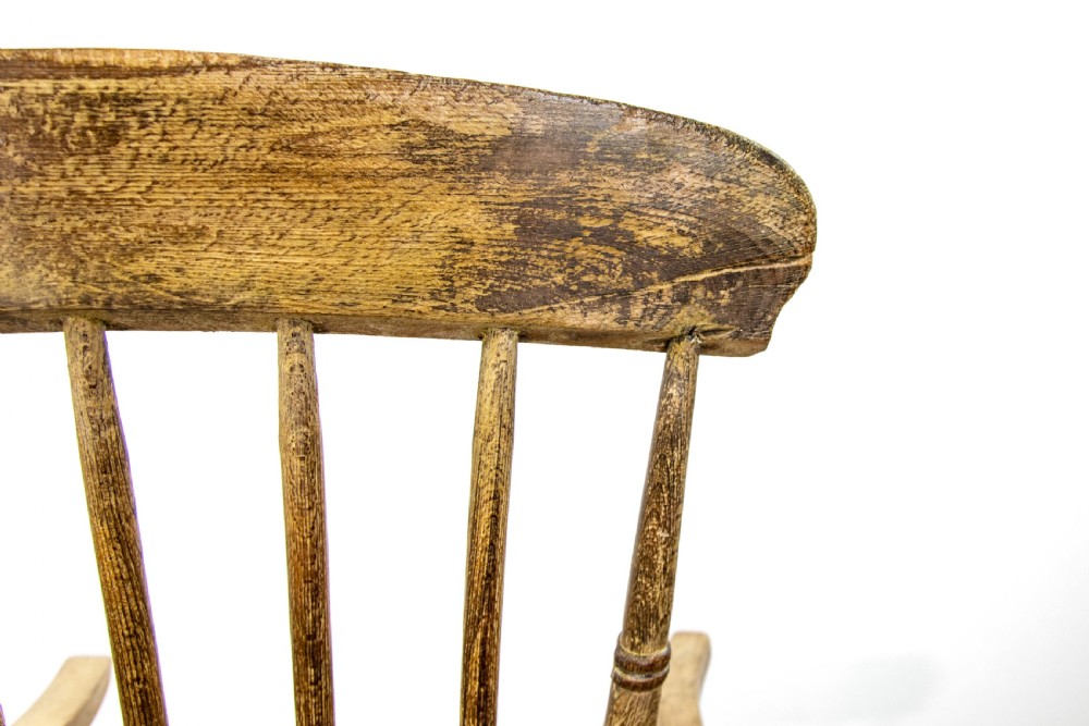 Antique Elm Windsor Armchair View IX