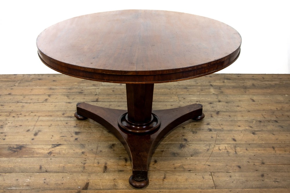 Victorian Mahogany Tilt Top Table View VII