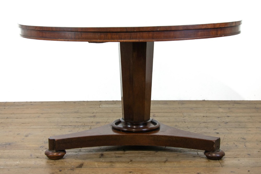 Victorian Mahogany Tilt Top Table View VIII