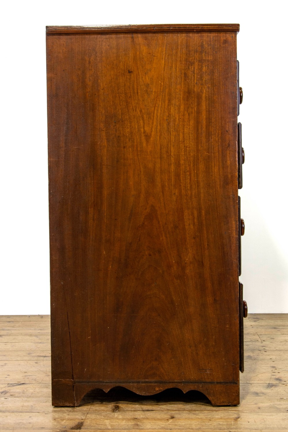 Antique Inlaid Mahogany Chest of Drawers View VII