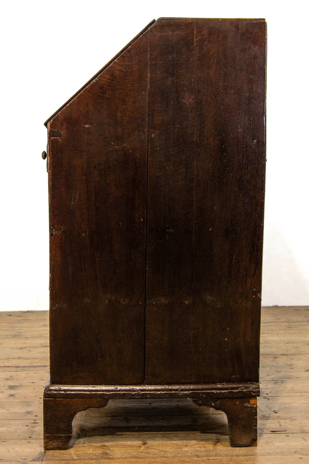 Antique Carved Oak Bureau View XV