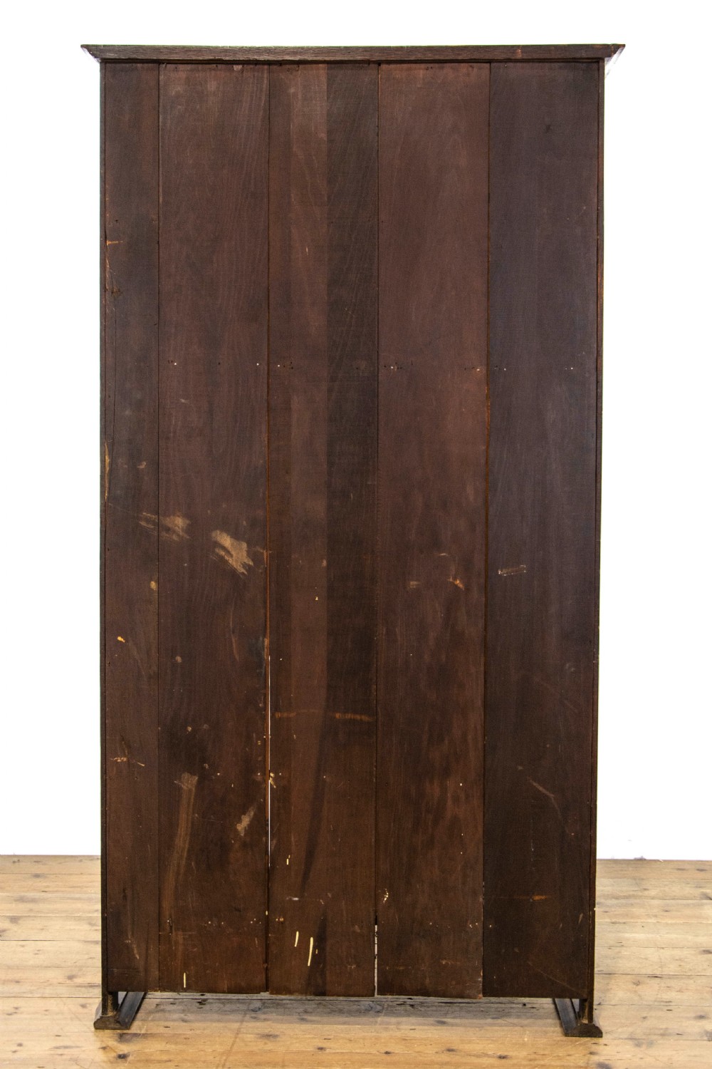 Arts and Crafts Oak Bookcase Bureau View X