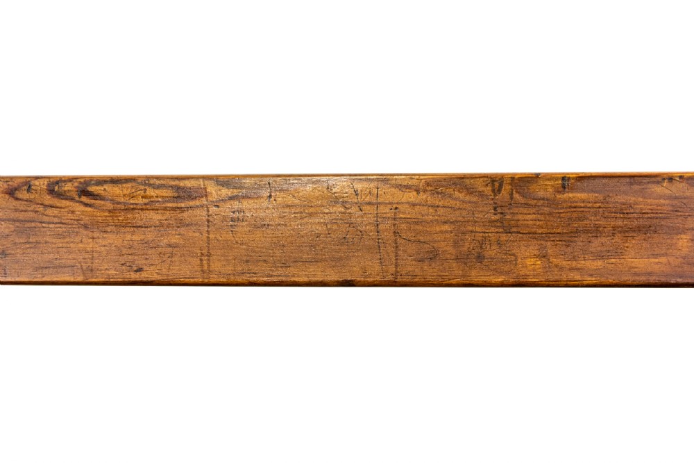 Antique Railway Station Bench View VI