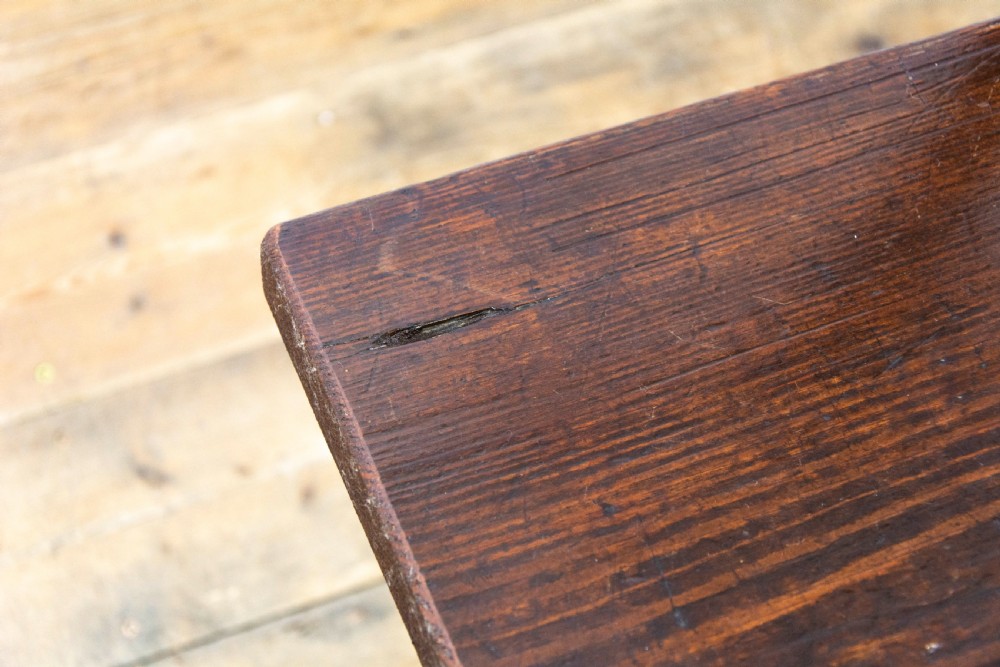 Antique Railway Station Bench View VII