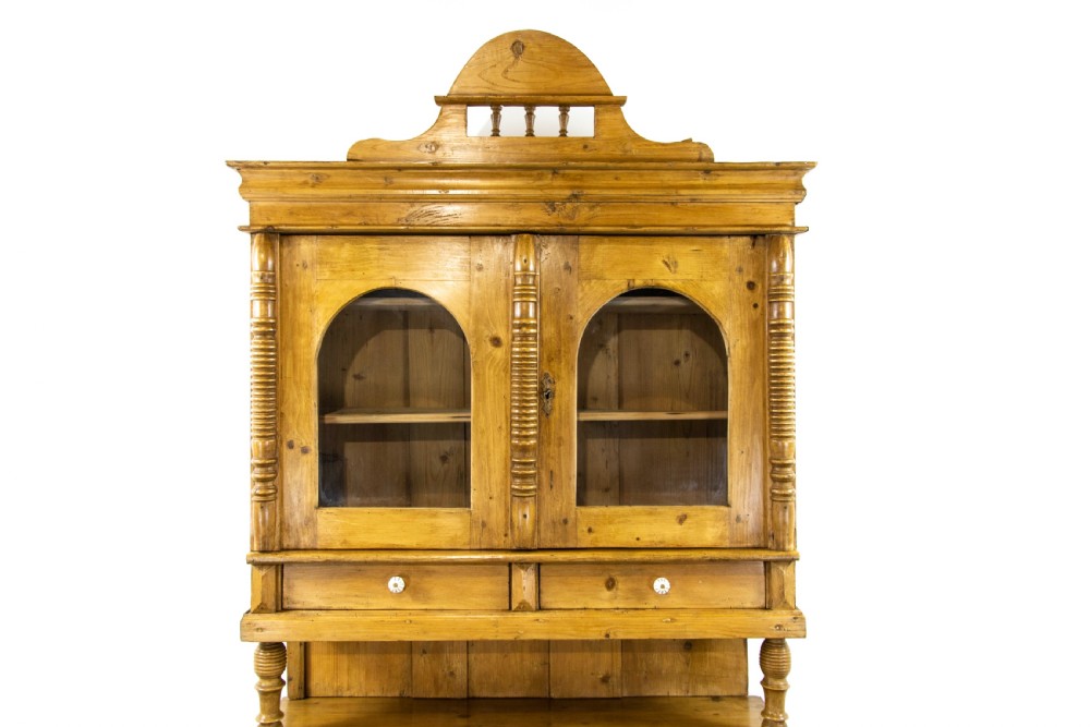 Antique French Pine Farmhouse Dresser View III