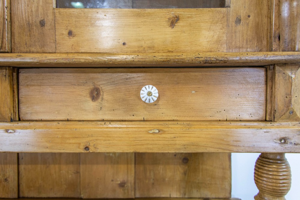 Antique French Pine Farmhouse Dresser View IV