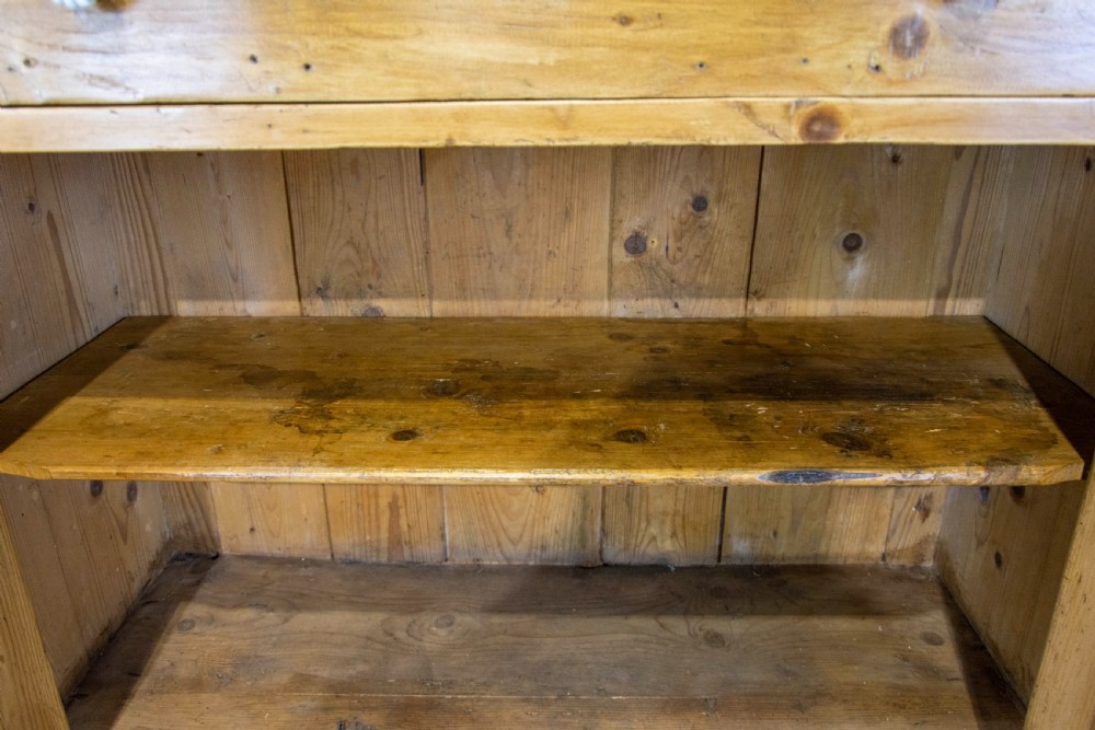Antique French Pine Farmhouse Dresser View VI