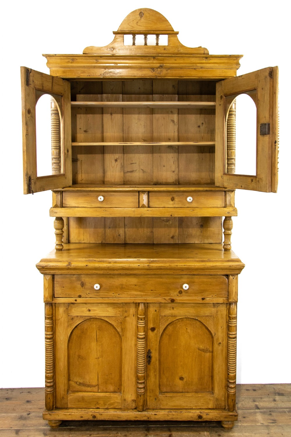 Antique French Pine Farmhouse Dresser View VIII