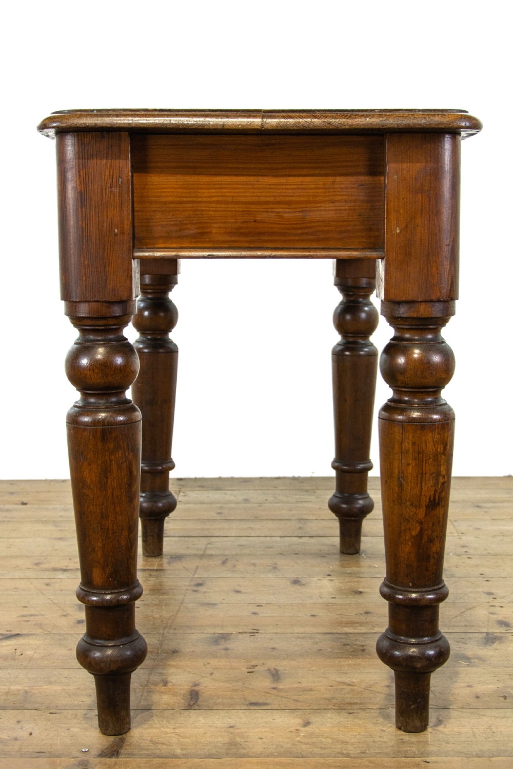 Small Antique Pitch Pine Table View VII