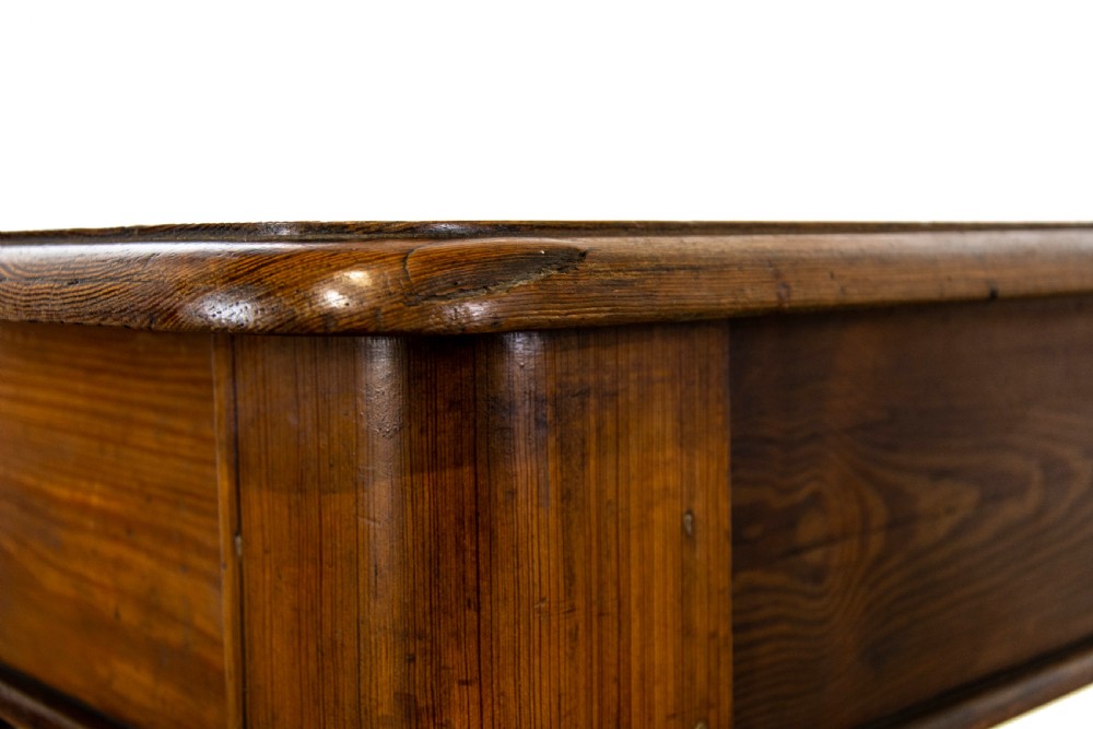 Small Antique Pitch Pine Table View X