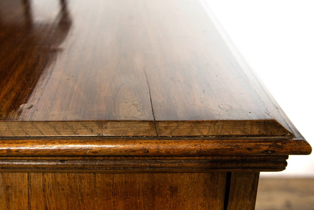 Large Antique Oak and Elm Sideboard View XI