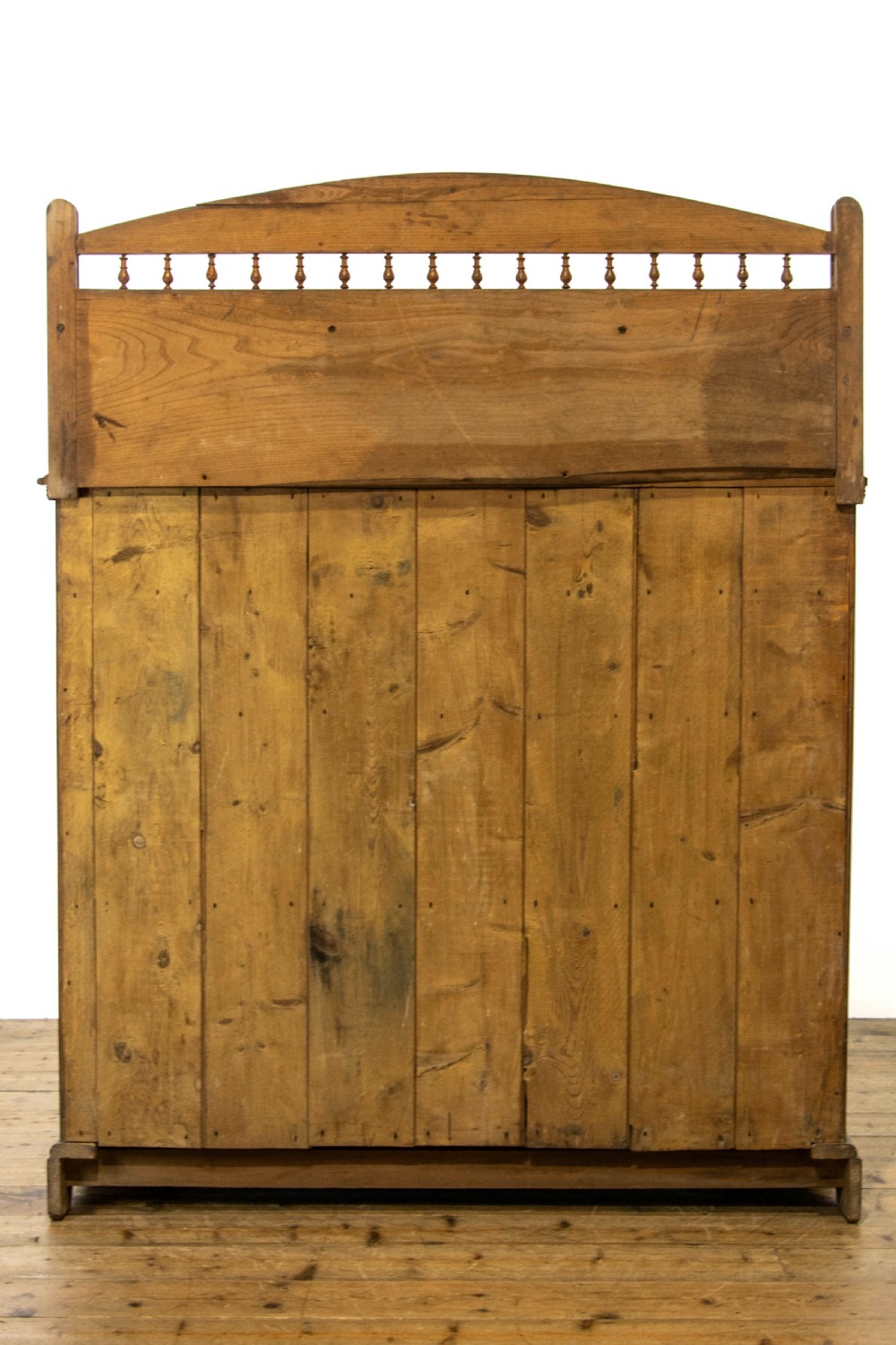 Large Antique Oak and Elm Sideboard View XV