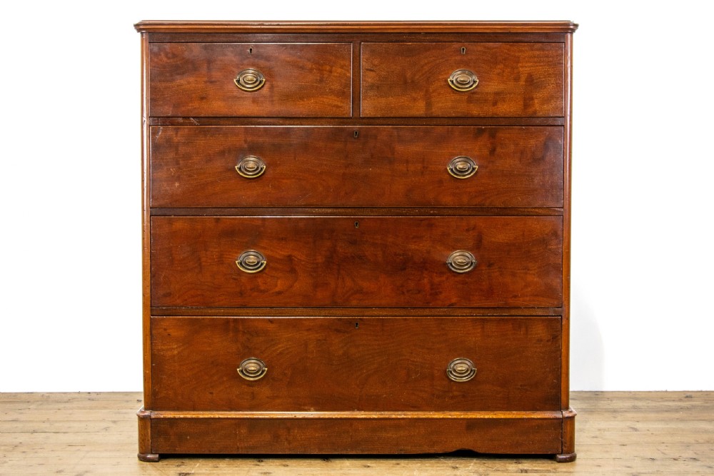 Large Antique Mahogany Chest of Drawers View II