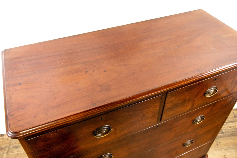 Large Antique Mahogany Chest of Drawers View V