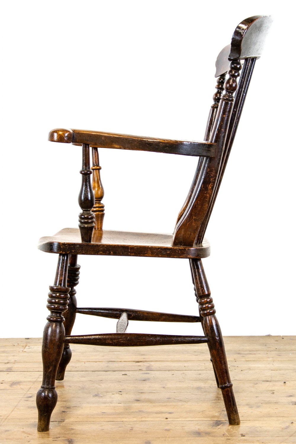 Antique Ash and Elm Windsor Armchair View VII