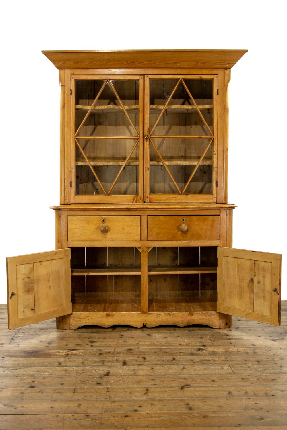 Antique Pine Dresser with Glazed Top View IV