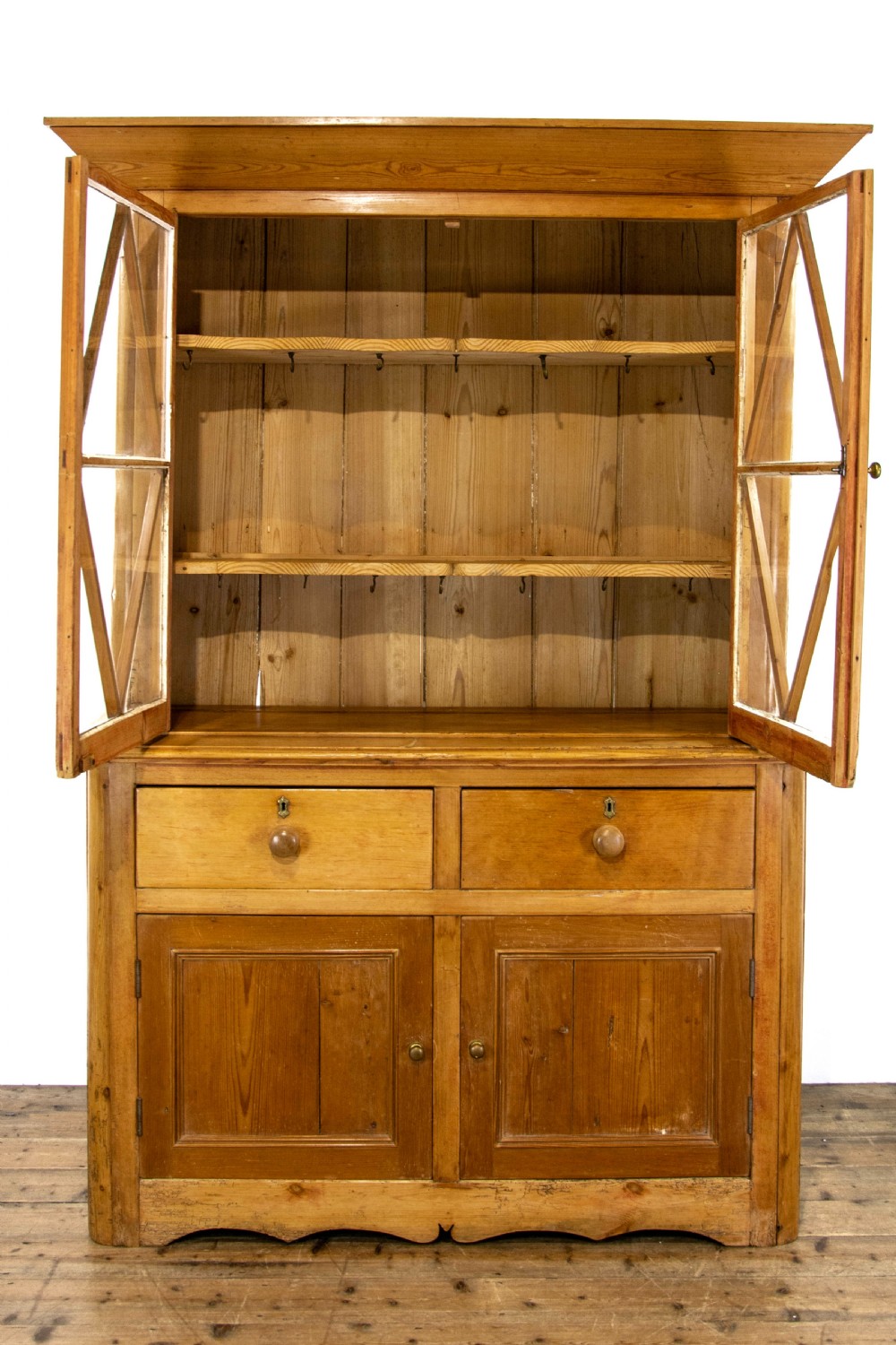 Antique Pine Dresser with Glazed Top View VI