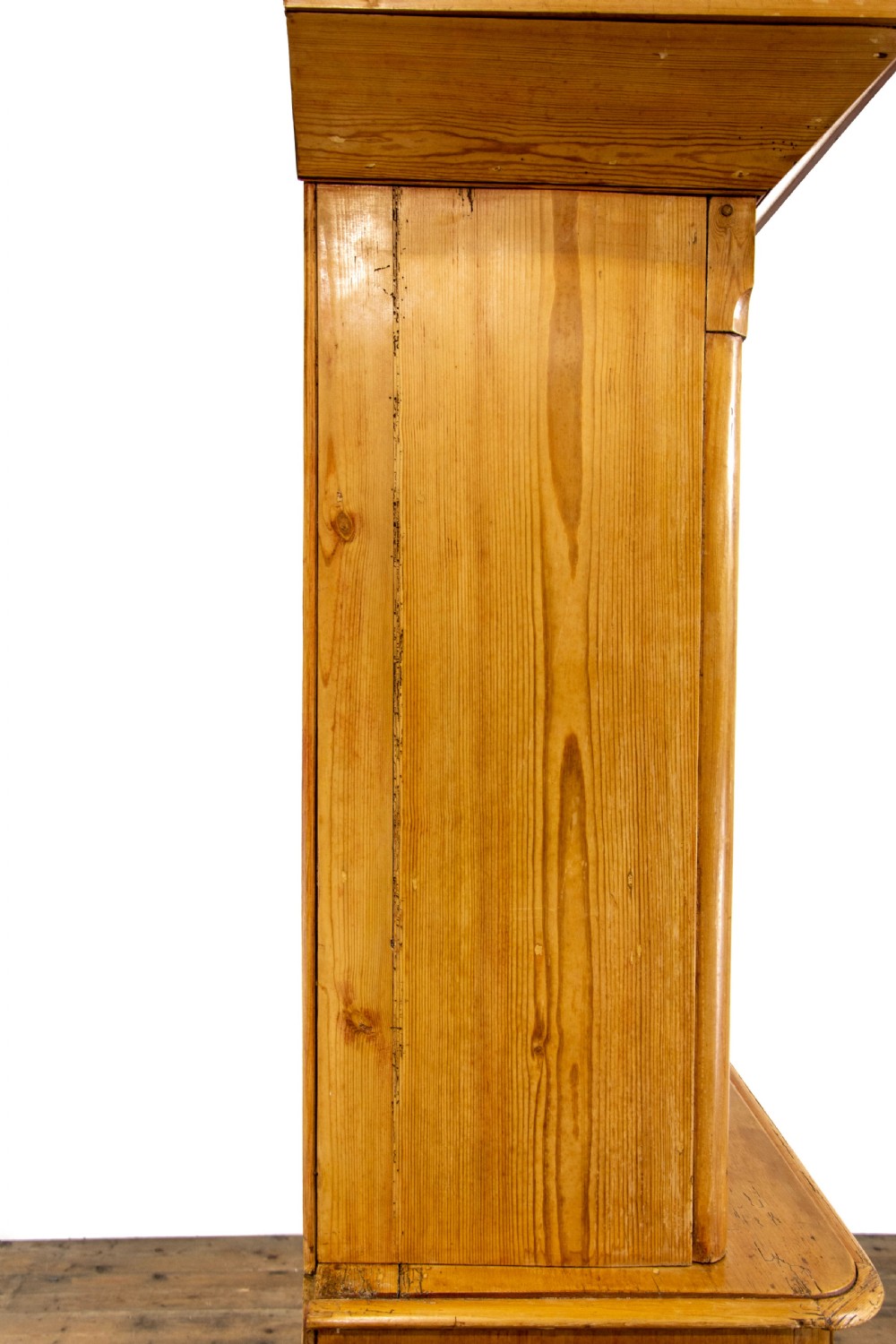 Antique Pine Dresser with Glazed Top View XIV
