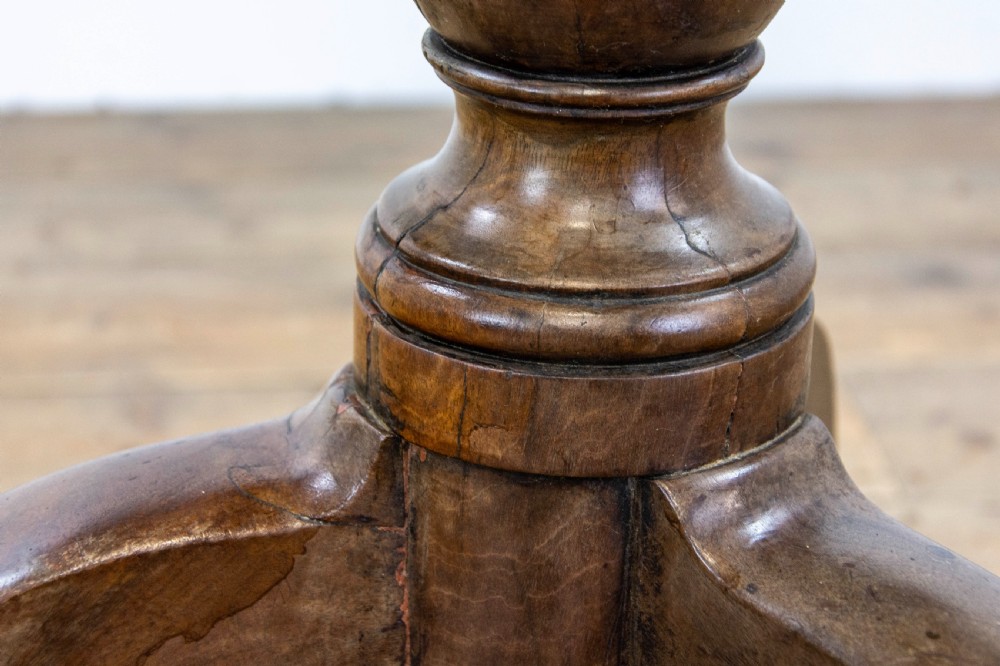 Georgian Mahogany Tripod Table View VII