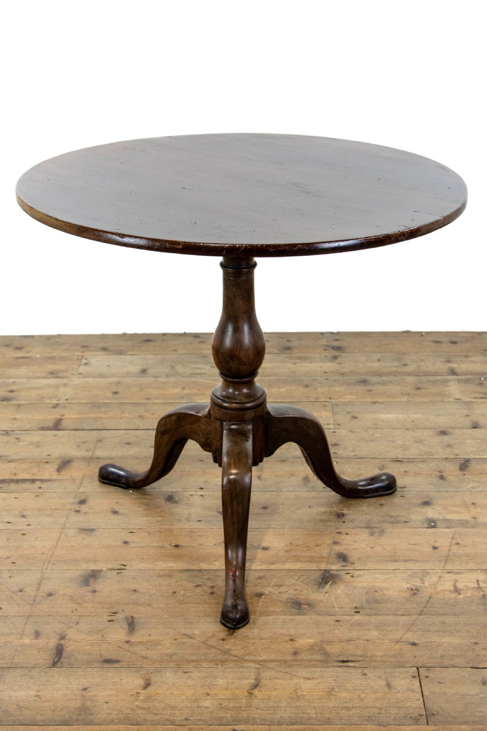 Georgian Mahogany Tripod Table View IX
