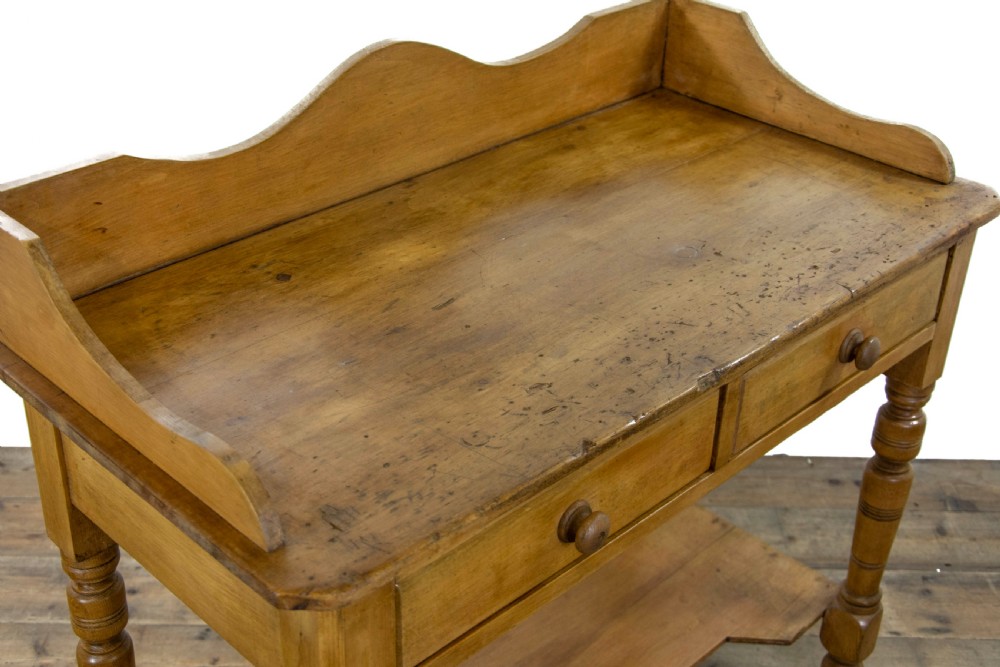 Antique Victorian Pine Washstand View III