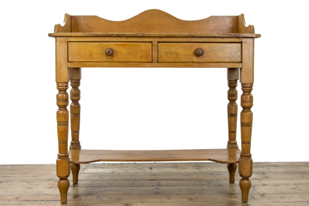 Antique Victorian Pine Washstand View VI