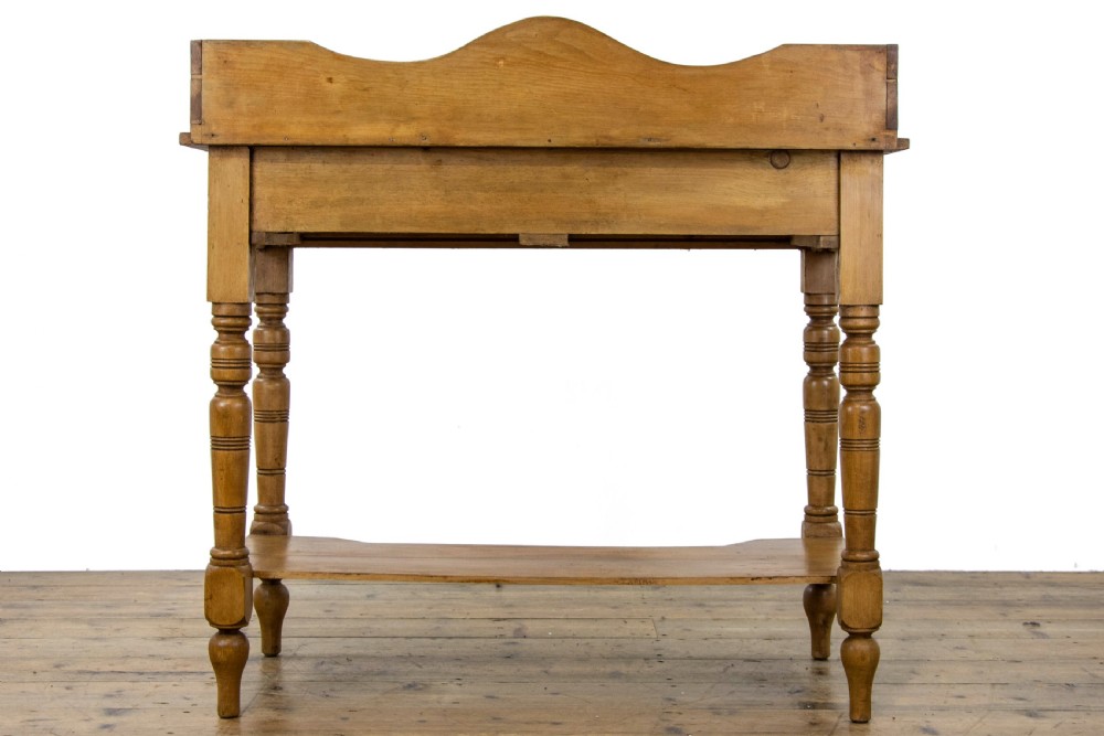 Antique Victorian Pine Washstand View IX