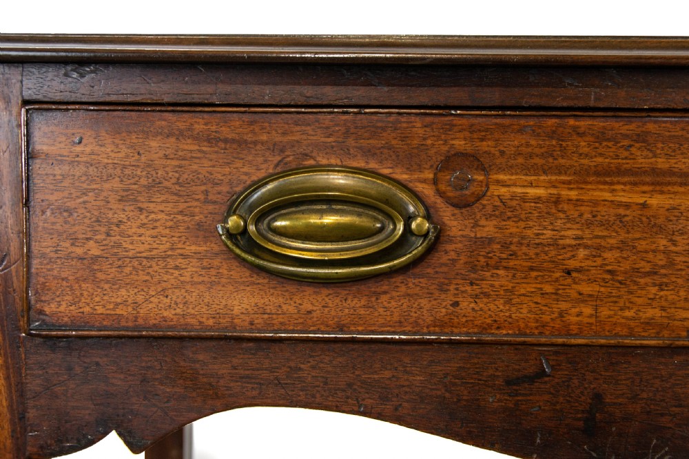 Antique Mahogany Lowboy Side Table View IV