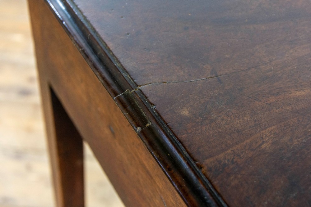 Antique Mahogany Lowboy Side Table View VIII