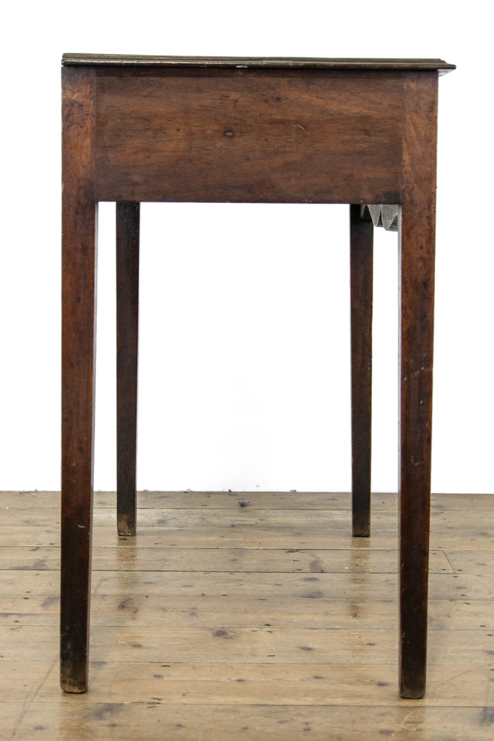 Antique Mahogany Lowboy Side Table View IX