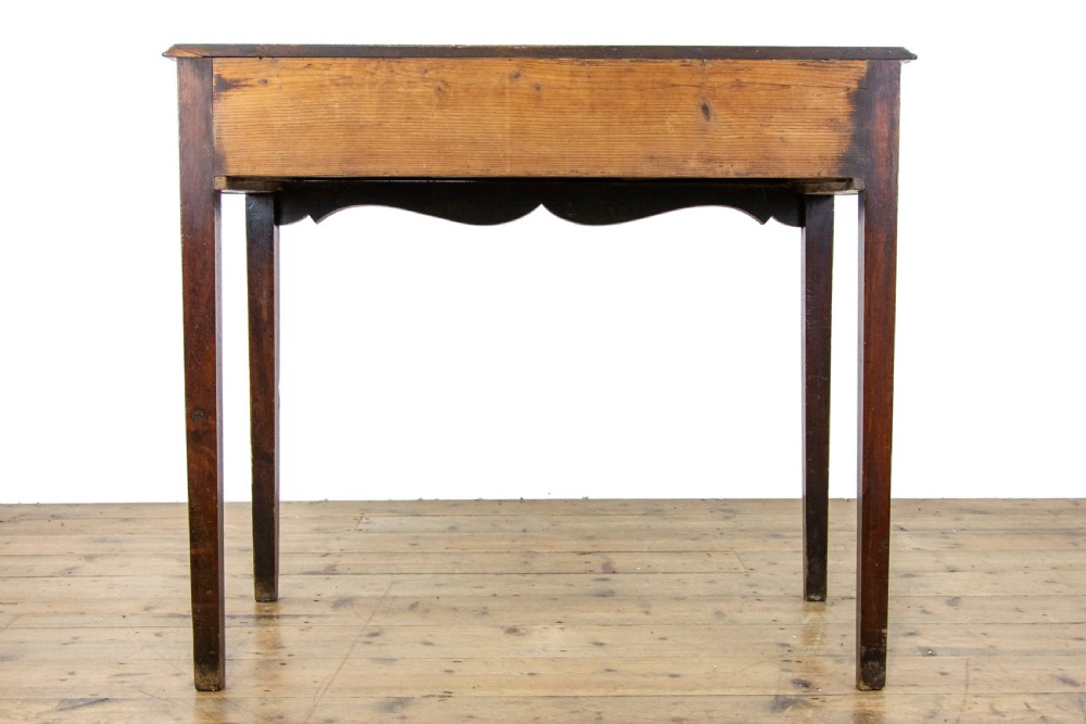 Antique Mahogany Lowboy Side Table View X