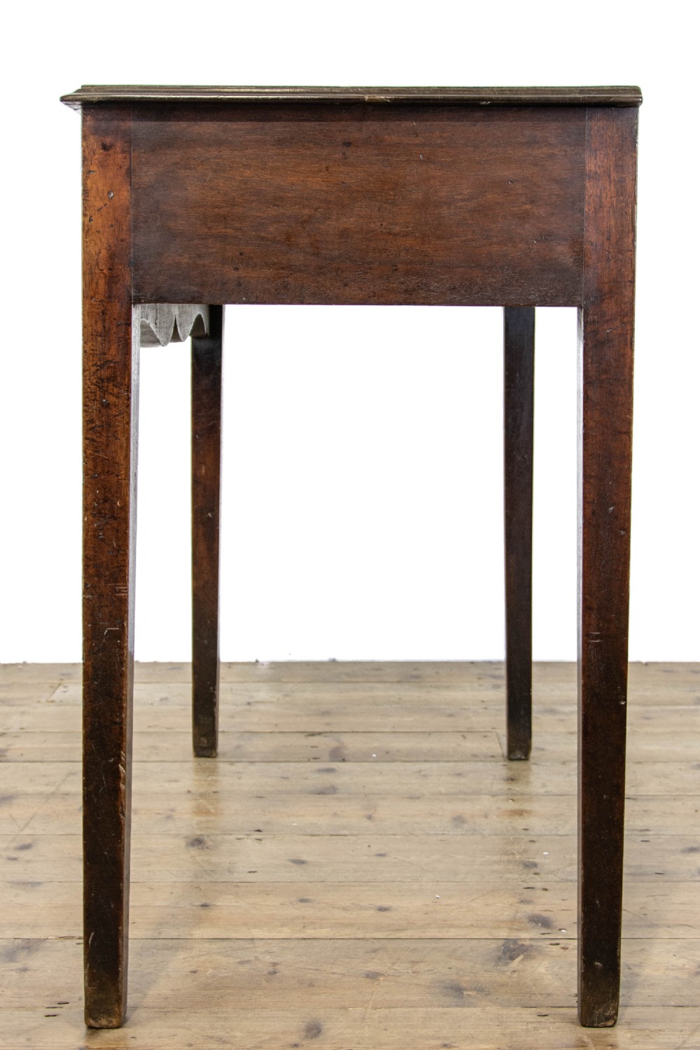 Antique Mahogany Lowboy Side Table View XI