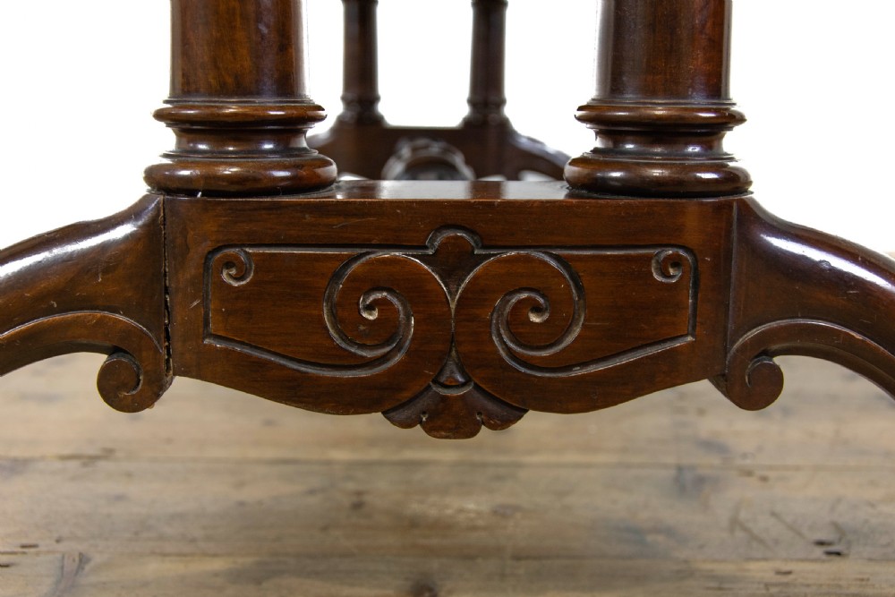 Victorian Mahogany Two Tier Trolley or Buffet View IX