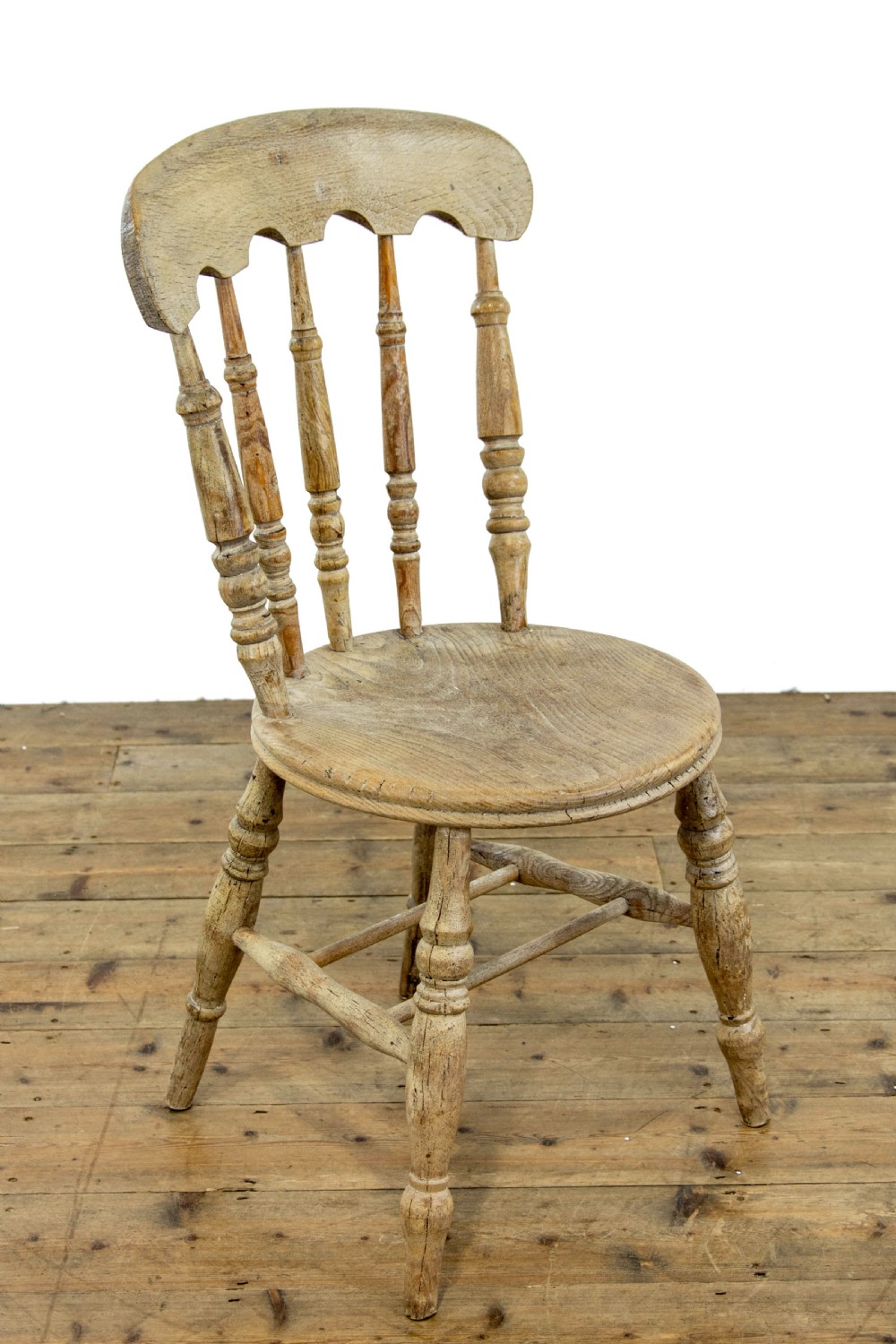 Set of Four Antique Penny Chairs View VI