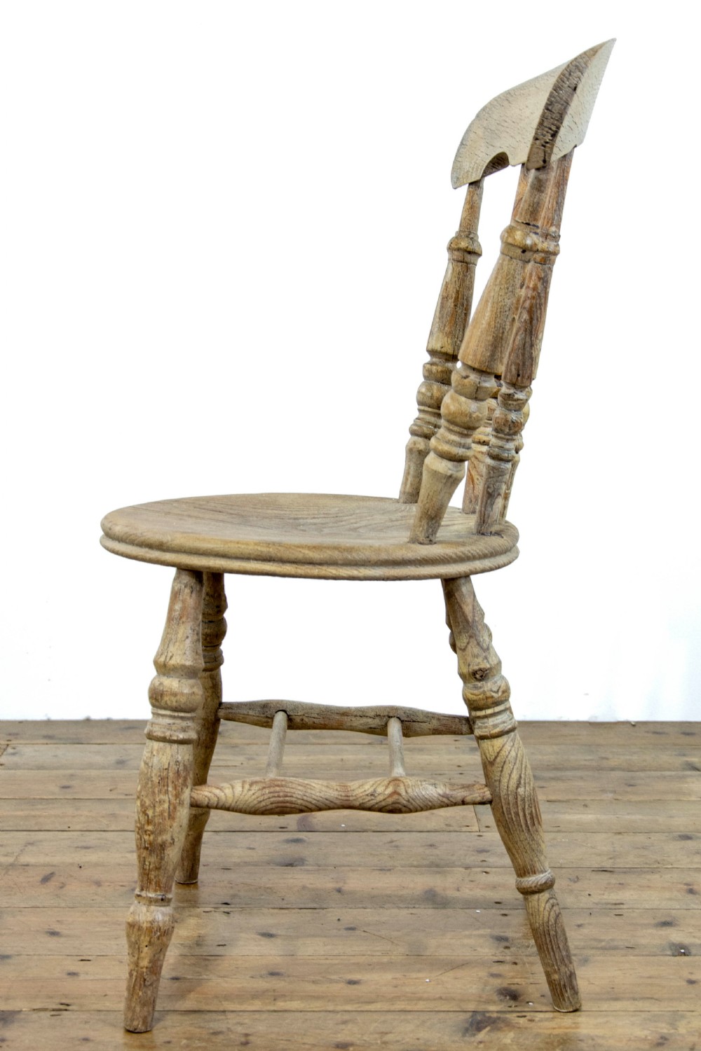 Set of Four Antique Penny Chairs View XI