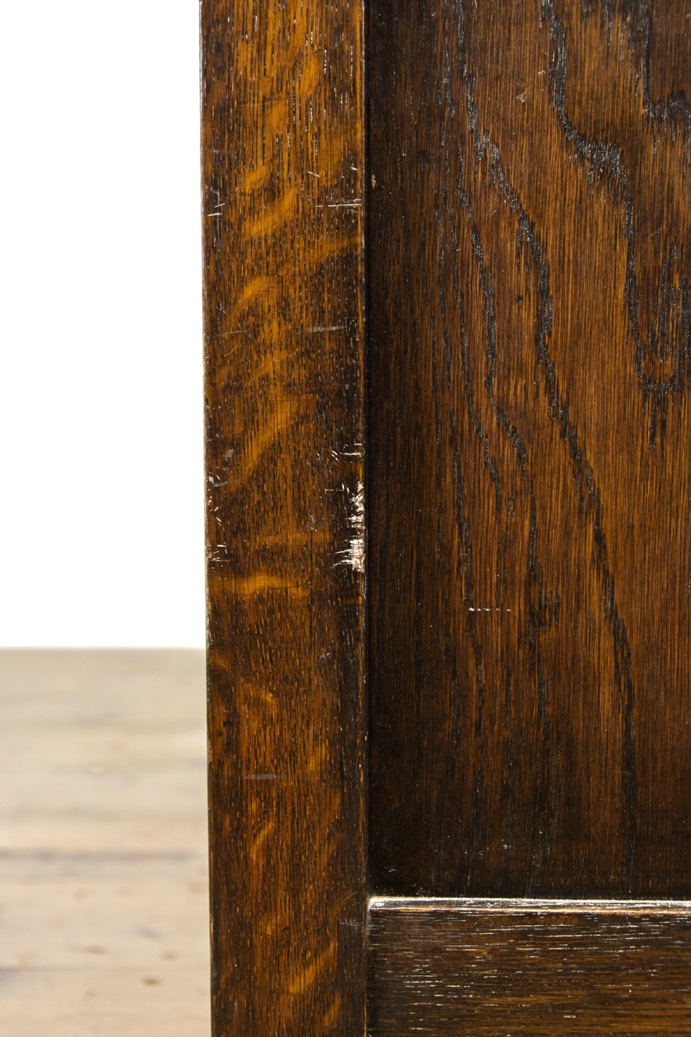 Antique Oak Monk’s Bench  View IX