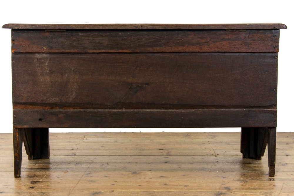  Small 18th Century Carved Oak Coffer  View XI