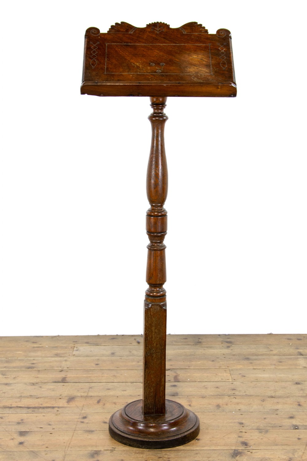 Antique Oak Lectern or Book Stand  View III