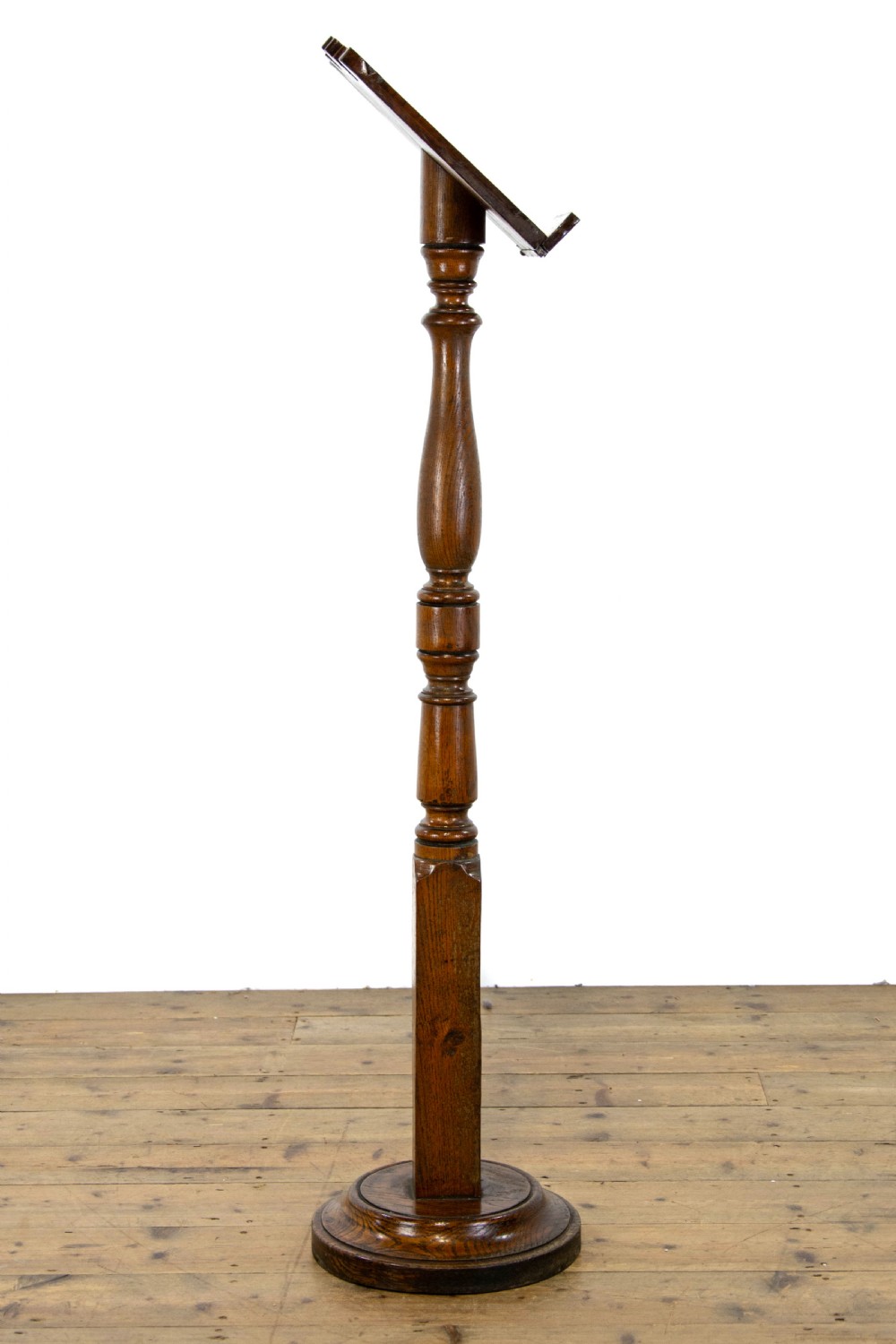 Antique Oak Lectern or Book Stand  View VI