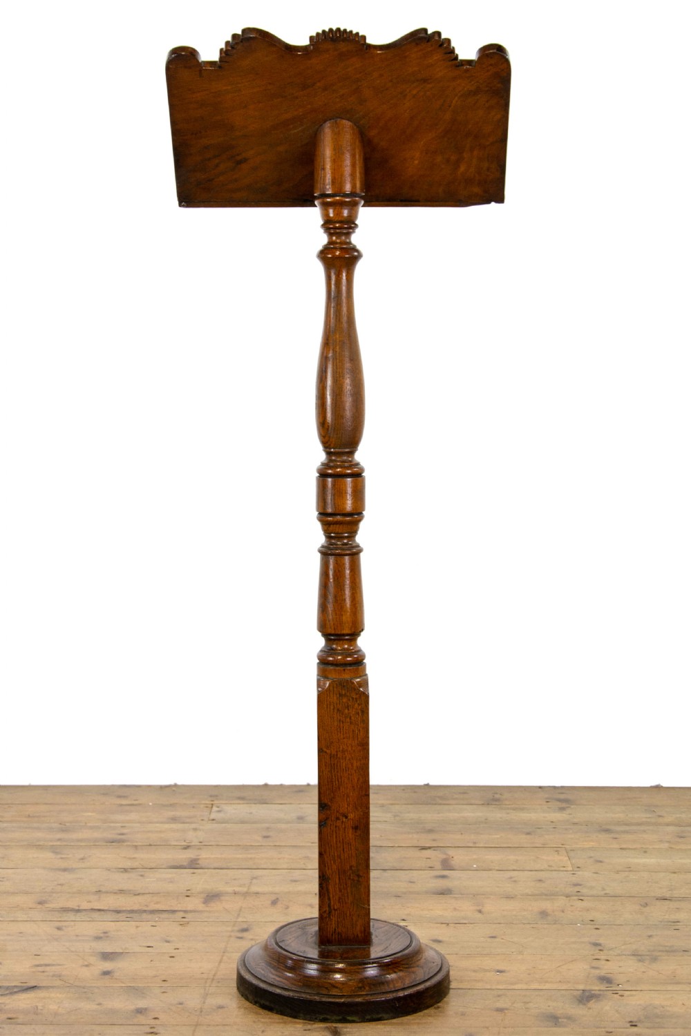 Antique Oak Lectern or Book Stand  View VIII