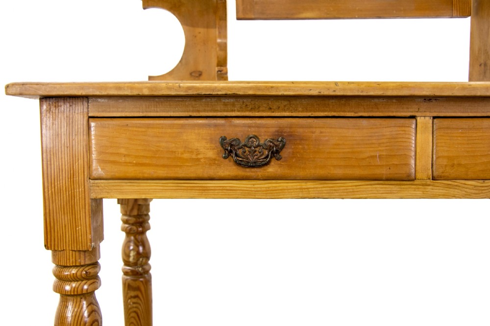 Antique Pine Dressing Table View V