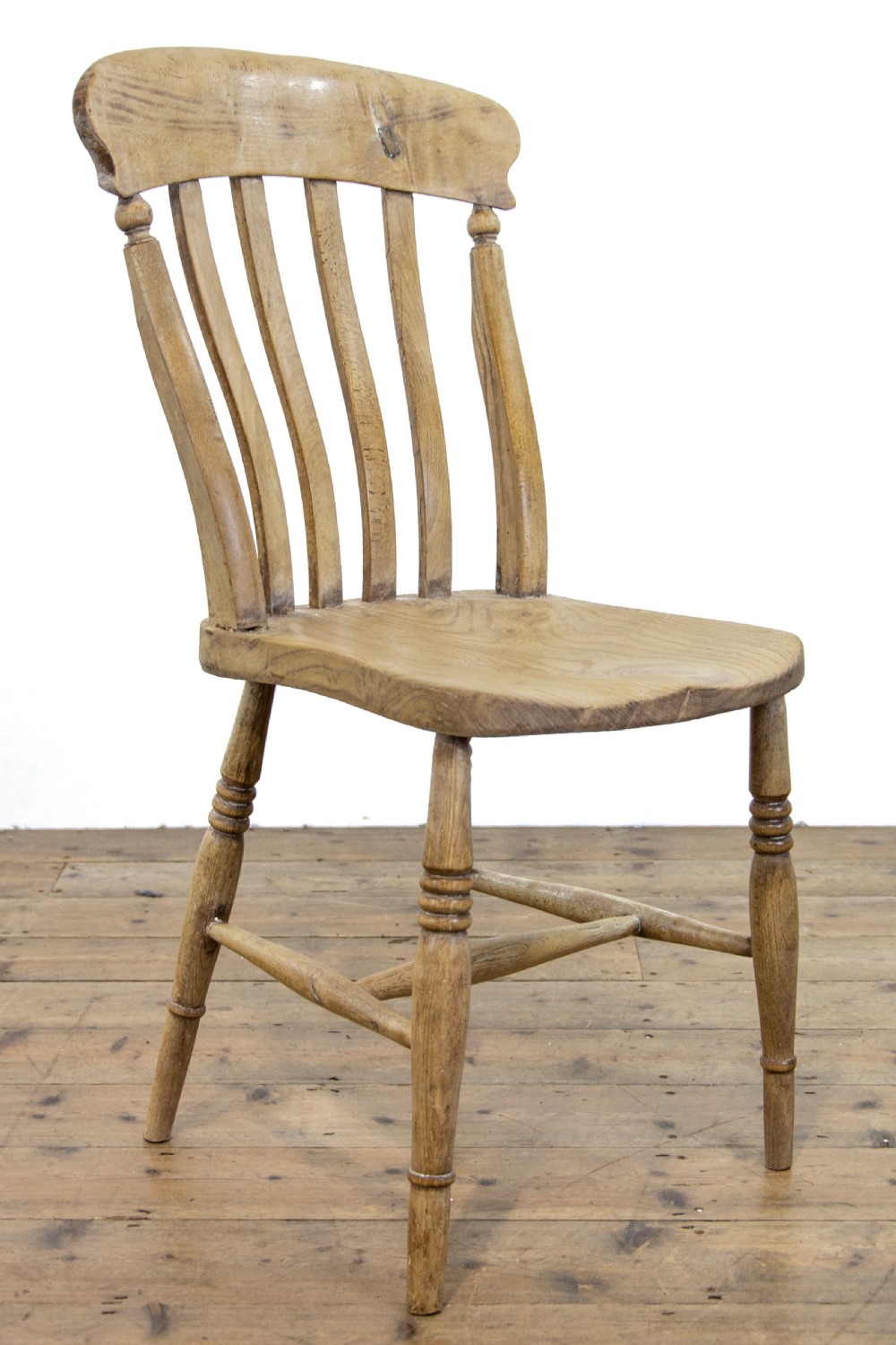 Set of Four Farmhouse Kitchen Chairs View III