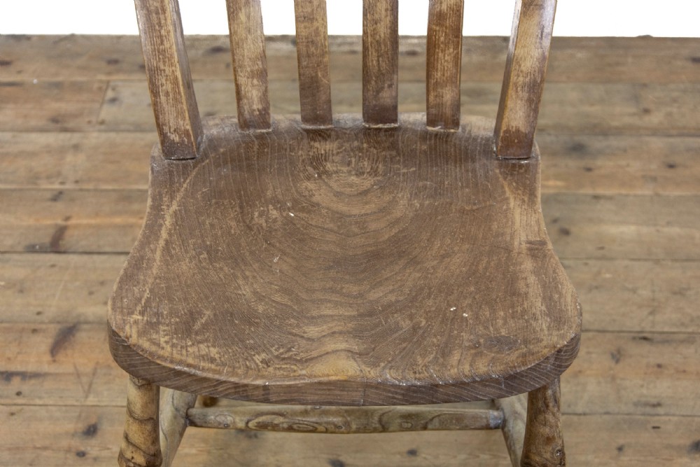 Set of Four Farmhouse Kitchen Chairs View VII