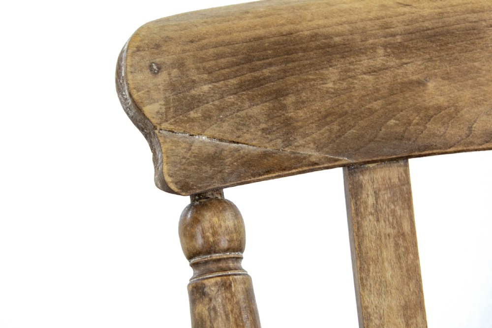 Set of Four Farmhouse Kitchen Chairs View VIII