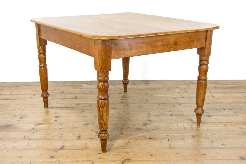 Rustic Pine Farmhouse Kitchen Table View II
