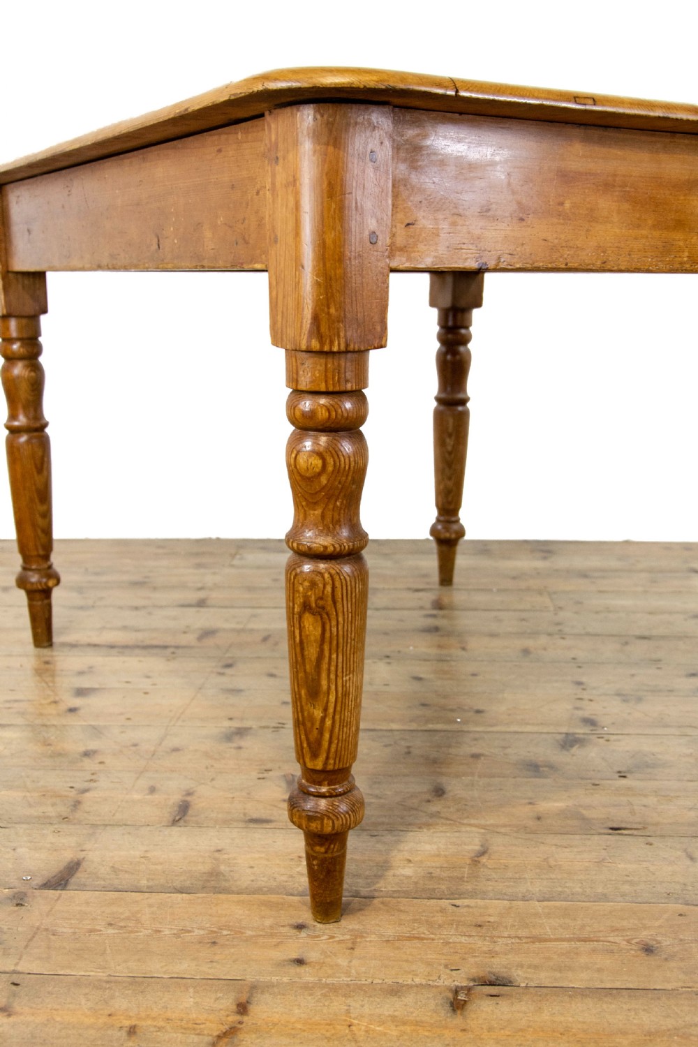Rustic Pine Farmhouse Kitchen Table View IV