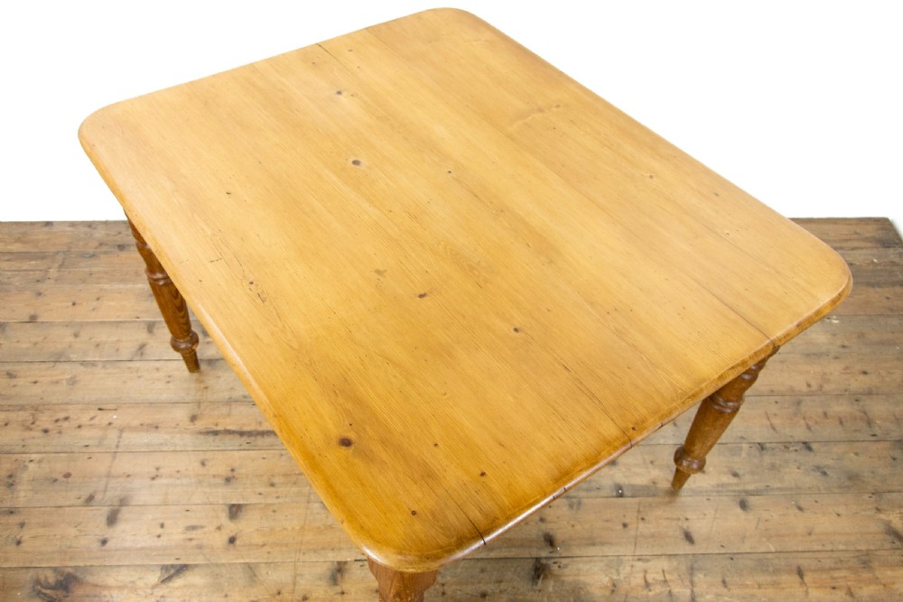 Rustic Pine Farmhouse Kitchen Table View V